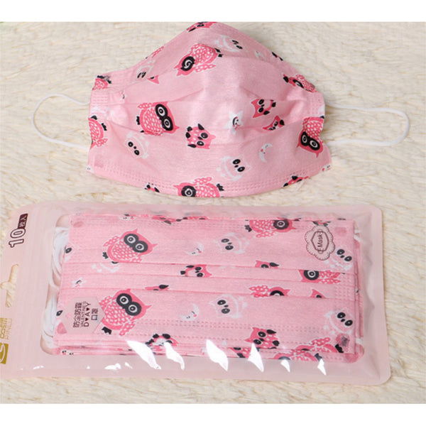 Masque de soins chirurgical, masque opératoire - Coloré et Atypique (Lot de 10 Pièces)