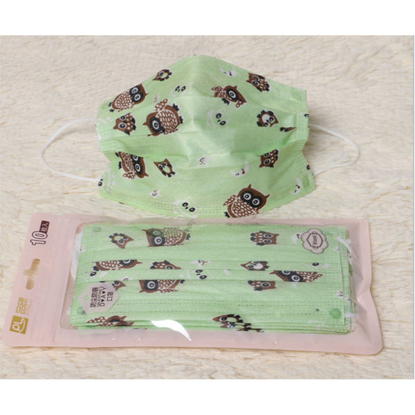 Masque de soins chirurgical, masque opératoire - Coloré et Atypique (Lot de 10 Pièces)