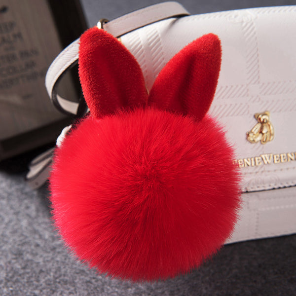 Pomon Porte Clés Oreilles De Lapin