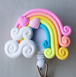 Porte-Badge FUN et Coloré Rétractable