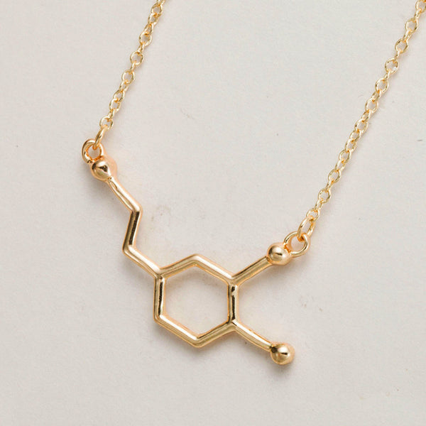 Collier FELICITY molécule de Dopamine