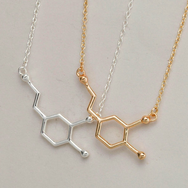 Collier FELICITY molécule de Dopamine