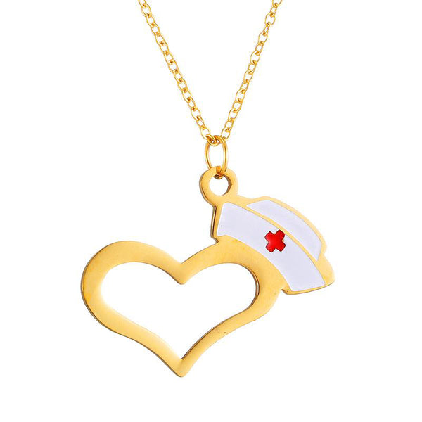 Collier "AMOUR" d’infirmière