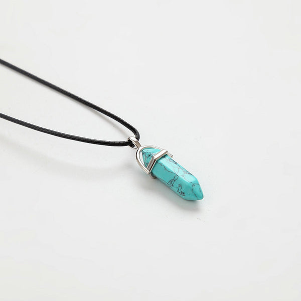 Collier pierre semi précieuse turquoise