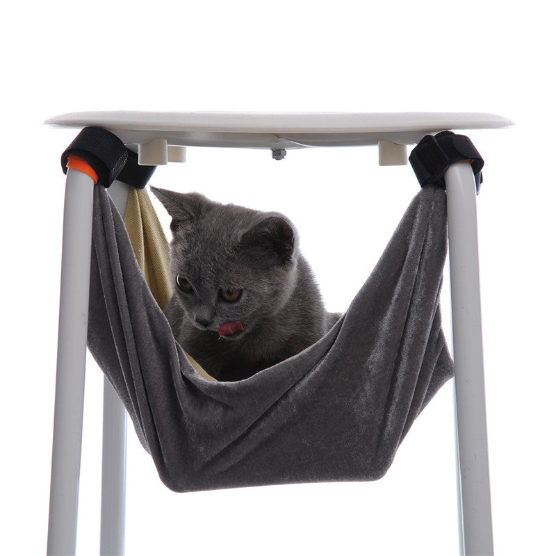 Hamac chat - hamac - accessoire chat sous la chaise Gris