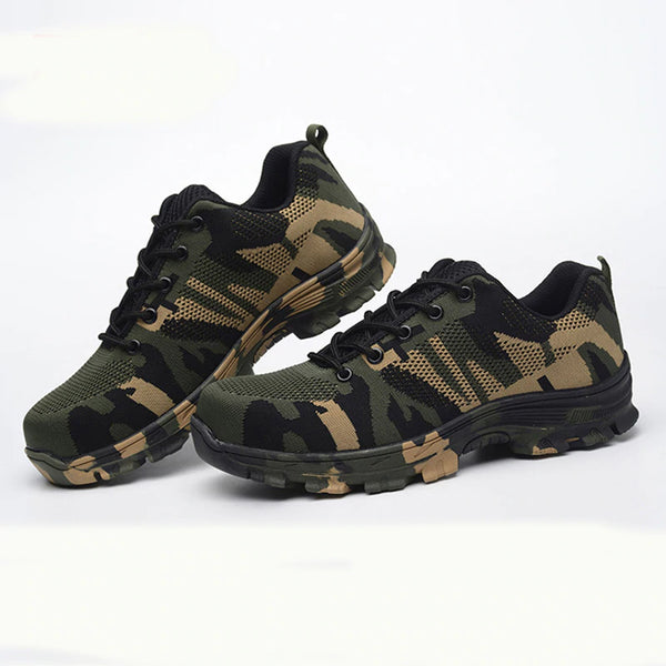 chaussures de sécurité indestructible vert militaire