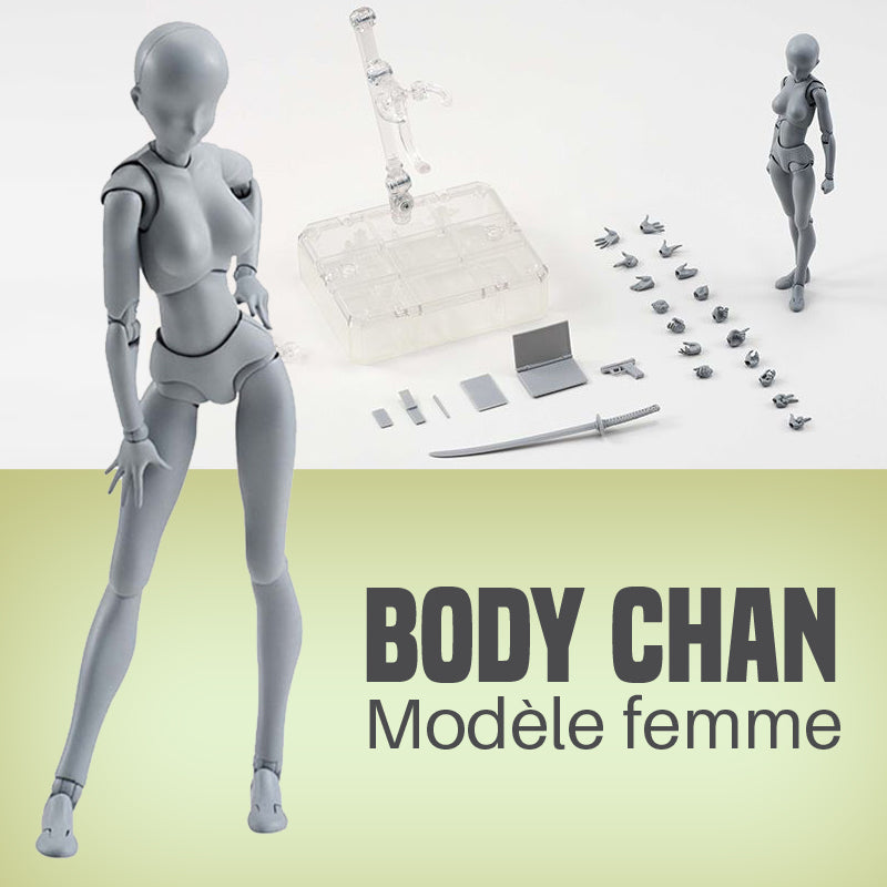 mannequin articulé Body chan