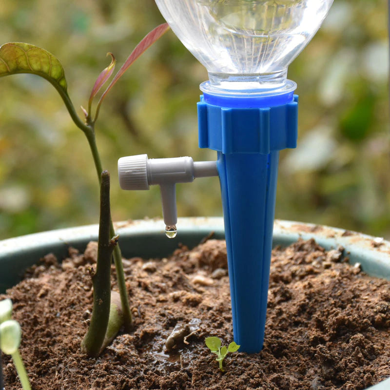 Dispositif d'irrigation goutte à goutte de support de vie végétale pour  plantes d'intérieur Système d'arrosage automatique Arroseur de plantes pour  plantes d'intérieur